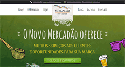 Desktop Screenshot of novomercadao.com.br